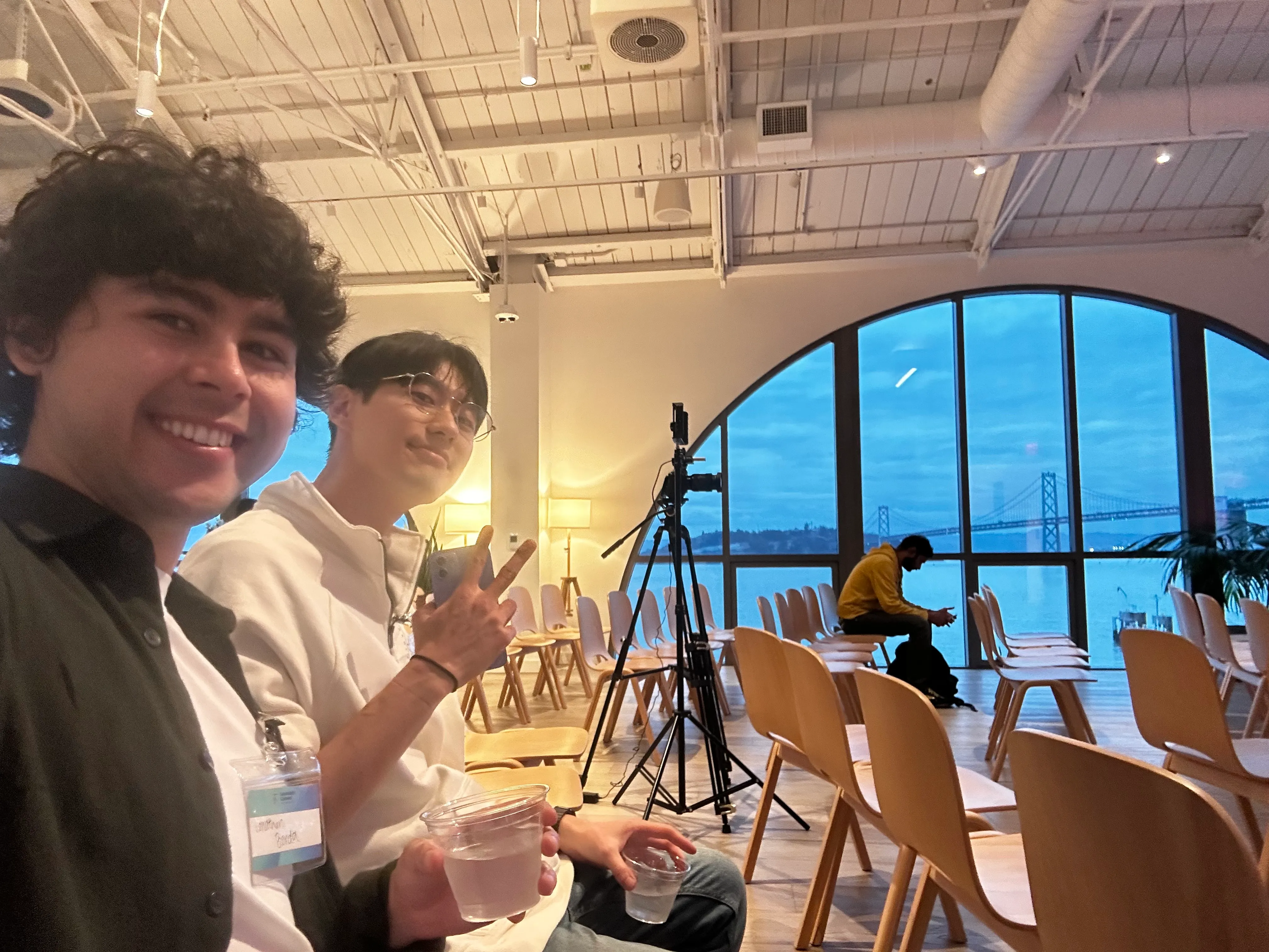 afterparty with my friend :)